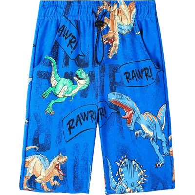 chlapecké 3/4 tepláky modré Kugo MS9890