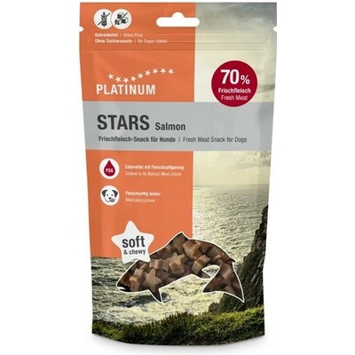 Platinum Dog Snack Stars Salmon 185 g