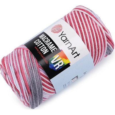 Pletací příze Macrame Cotton 250 g Varianta: 3 (917) červená, Balení: 1 ks 52140/129194/243432
