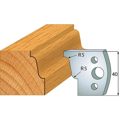 IGM Professional IGM Profil 031 - pár nožov 40x4mm SP F026-031