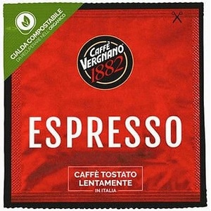  150 бр. кафе на филтър дози caffe vergnano 1882 espresso