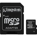 Kingston microSDHC class 4 + adapter SDC4/4GB