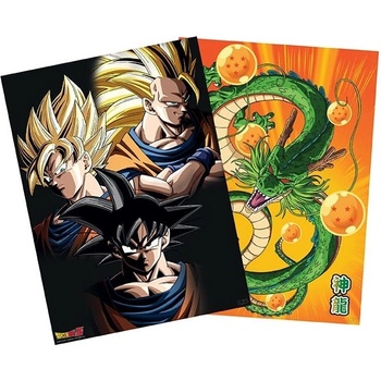 GB eye Комплект мини плакати GB eye Animation: Dragon Ball Z - Goku & Shenron (GBYDCO093)