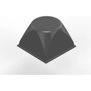 3M Bumpon SJ5514 сив, плато = 4 бр (7100135187)
