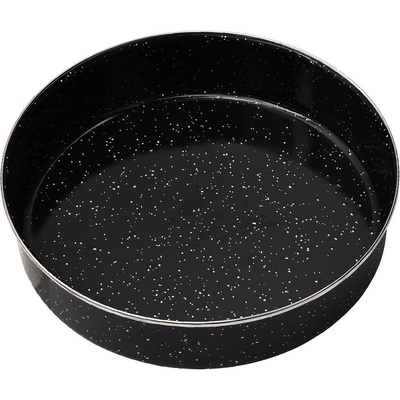 Elekom ЕМАЙЛИРАНА ТАВА - кръгла ЕК-32 ЕМl, Дебелина: 0.5 мм, Размер: 32х6 см, Защитен пръстен