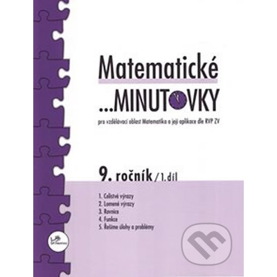 Matematické minutovky 9. ročník / 1. díl