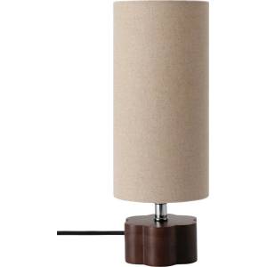 Ellos Home Кафява/бежова ленена настолна лампа (височина 33, 5 cm) Joline - Ellos Home (2260857-01-0)