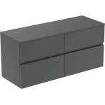 Ideal Standard Finesse - Шкафче за умивалник, 120x44x56 см, 4 чекмеджета, матов антрацит E3426Y2 (E3426Y2)