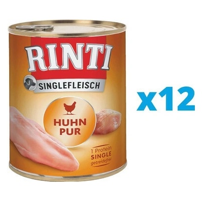 Rinti Singlefleisch Adult Chicken Pure 12 x 400 g