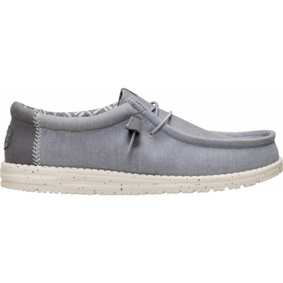 Hey Dude Wally Canvas 40700-007 šedé – Sleviste.cz