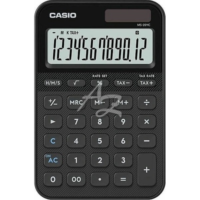 Casio kalkulátor MS 20 YC BK Černá