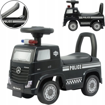 Milly Mally Mercedes-Benz Actros Police černé