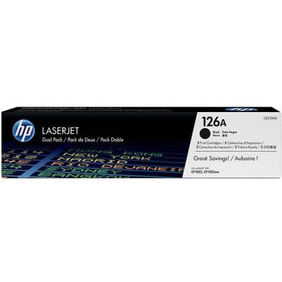 HP 126A Black Dual Pack Оригинална тонер касета за принтери HP