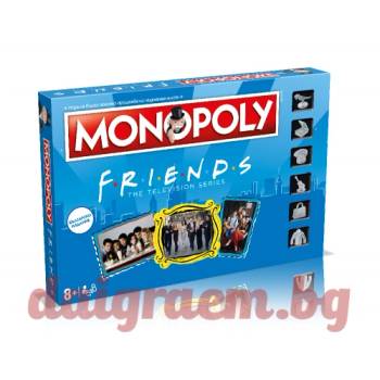 Winning Moves Настолна игра Монополи Приятели - българско издание (wm00323)