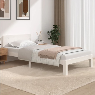 Nábytek XL 810486 Rám postele bílý masivní borovice