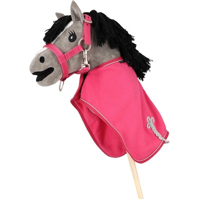 Deka fleecová pre Hobby horse QHP fuchsia