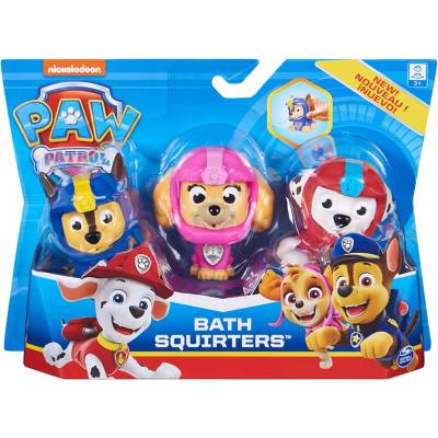 Besuche den PAW PATROL-Store PAW PATROL, fľaša s rozprašovačom do kúpeľne s Marshallom, Chaseom a Skye, 3 kusy