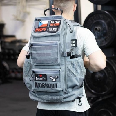 Workout Pro šedivý 40 l