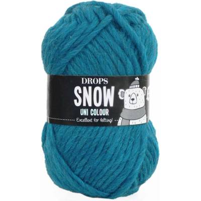 Příze DROPS Snow uni color 05 - tyrkysová