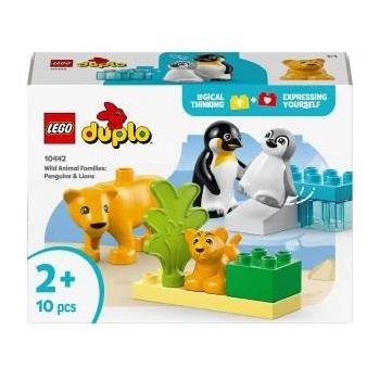 LEGO® LEGO® Duplo Laukinių gyvūnų šeimos 10442, 10 pcs