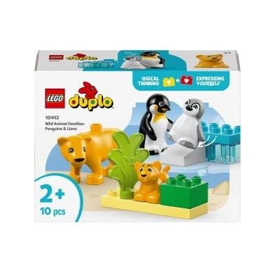 LEGO® LEGO® Duplo Laukinių gyvūnų šeimos 10442, 10 pcs