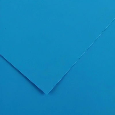 Canson Vivaldi 50x65 cm Azure Blue 22 240 g Farebné papiere