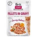 Brit Care Cat Fillets in Gravy with Savory Salmon 24 x 85 g
