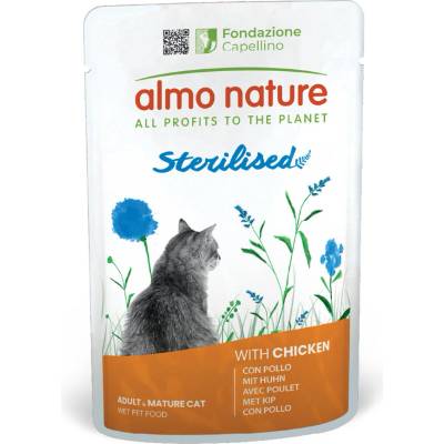Almo Nature Functional Sterilised s kuřetem 12 x 70 g