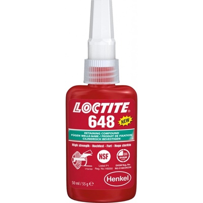 LOCTITE 648 upevňovač spojů VP 50 g