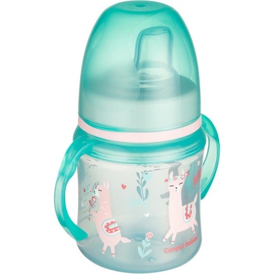 Canpol Babies tréninkový hrníček Exotic Animals zelená 120 ml