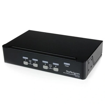 Image 1 of StarTech StarTech. com SV431USB KVM превключвател Монтаж в сървърен шкаф Черен (SV431USB)