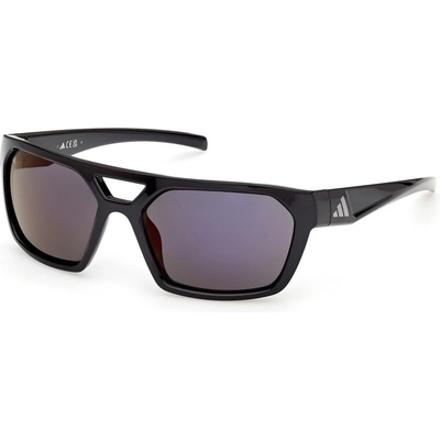 Adidas Мъжки слънчеви очила Adidas eyewear ES0004 S3 Sunglasses - Shiny Black / Violet - размер One Size (205-7200-0311)