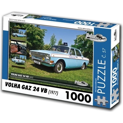 Retro cars Volha Gaz 24 VB II 1977 1000 dielov