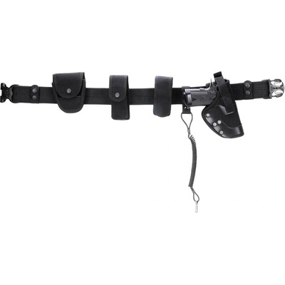 MFH Найлонов колан, Security, черен, 8 части, PP вложка (22783A)