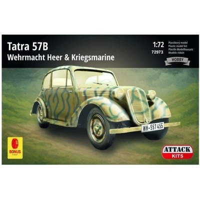 Attack Hobby Kits Tatra 57B Wehrmacht Heer & Kriegsmarine 1:72