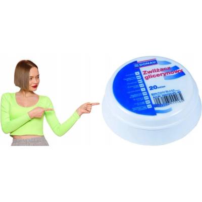 Donau Glycerínový zvlhčovač prstov biela 20 ml
