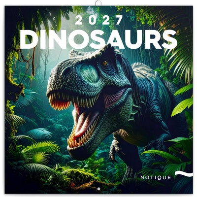 NOTIQUE Grid Dinosaurs 30 x 30 cm 2027