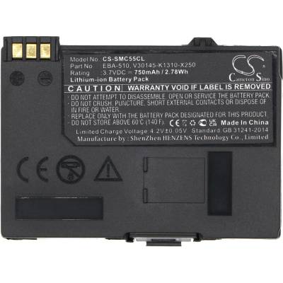 Cameron sino Батерия за телефон Siemens Gigaset SL1 3, 7V 750mAh LiIon CAMERON SINO (CS-SMC55CL)