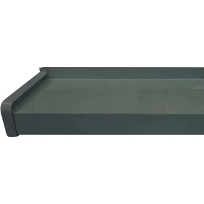 Bravo Parapet venkovní hliníkový antracit, 165x600mm