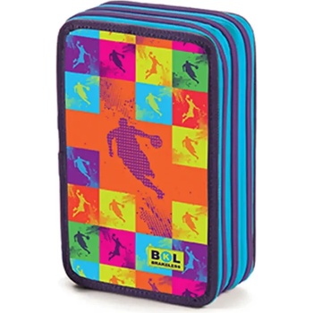 Gabol Ученически несесер Gabol Sport с три ципа, твърд пълен