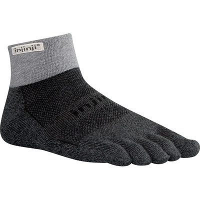 Injinji Trail Midweight Mini Crew Granite