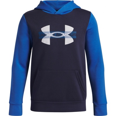 Under Armour Rival Fleece Colorblock modrá