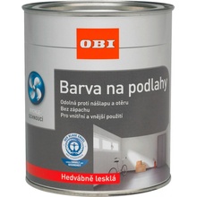 OBI Farba na podlahy 0,75 l betónovo sivá