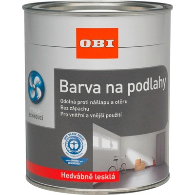 OBI Farba na podlahy 0,75 l betónovo sivá