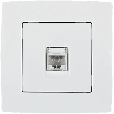 ELMARK City ТЕЛЕФОНЕН КОНТАКТ rj11 БЯЛ (190261)