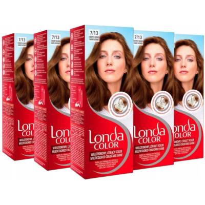 Londa Color barva na vlasy Tmavá Blond 7/13 x5
