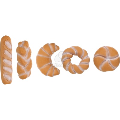 Flamingo играчка за кучета от латекс хлебни изделия 1 бр