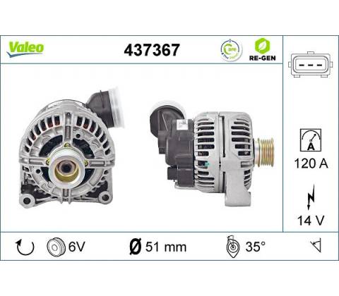 generátor VALEO 437367