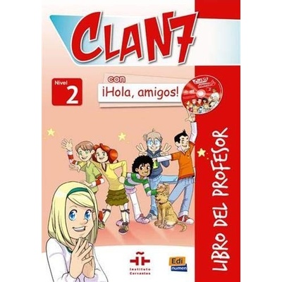 Clan 7 Nivel 2 - Libro del profesor + CD + CD-ROM - neuveden