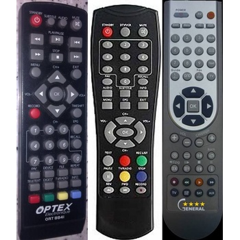 GENERAL OPTEX ORT-8841 V1, ORT-8841 V2 - съвместимо дистанционно управление на марката General (ORT-8841 V1, ORT-8841 V2)